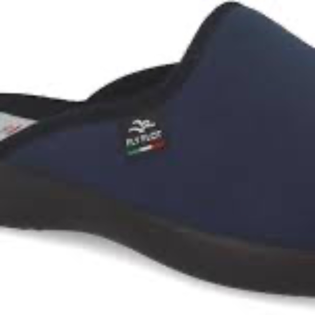 Brand New Fly Flop Mules Navy 9